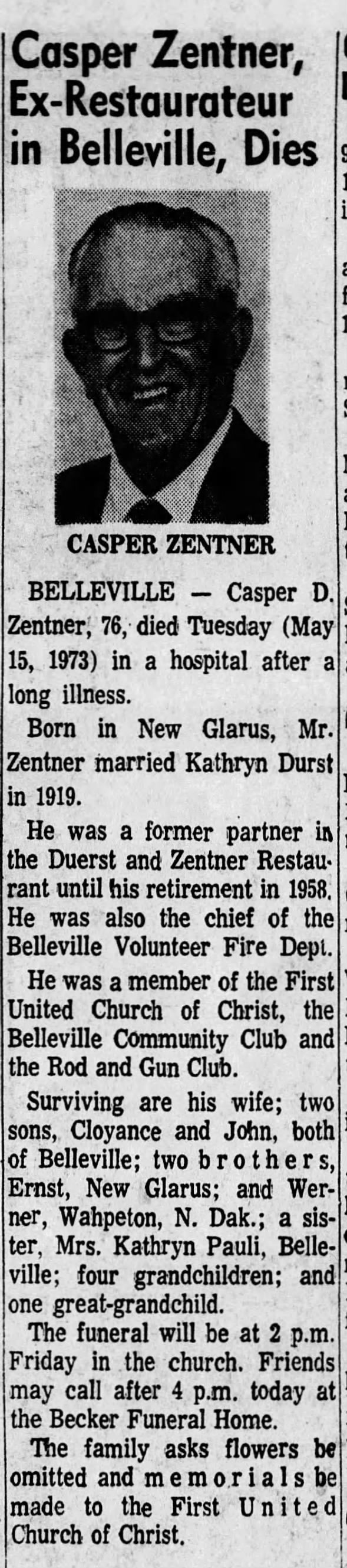 Clipping from Wisconsin State Journal